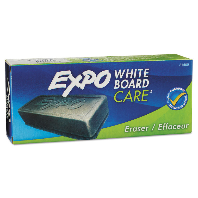 White Board Care Dry Erase Eraser, 5.13" X 1.25" - SAN81505