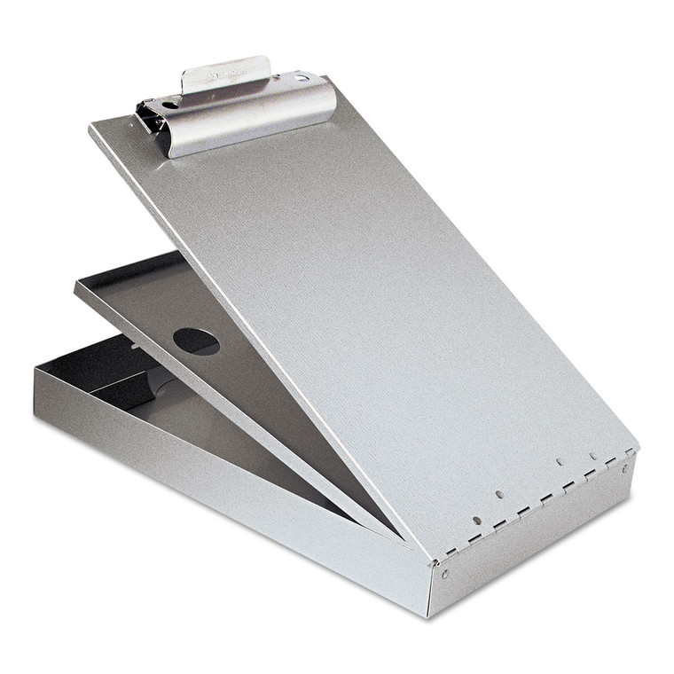 Cruiser Mate Aluminum Storage Clipboard, 1.5" Clip Cap, 8.5 X 11 Sheets, Silver - SAU21017