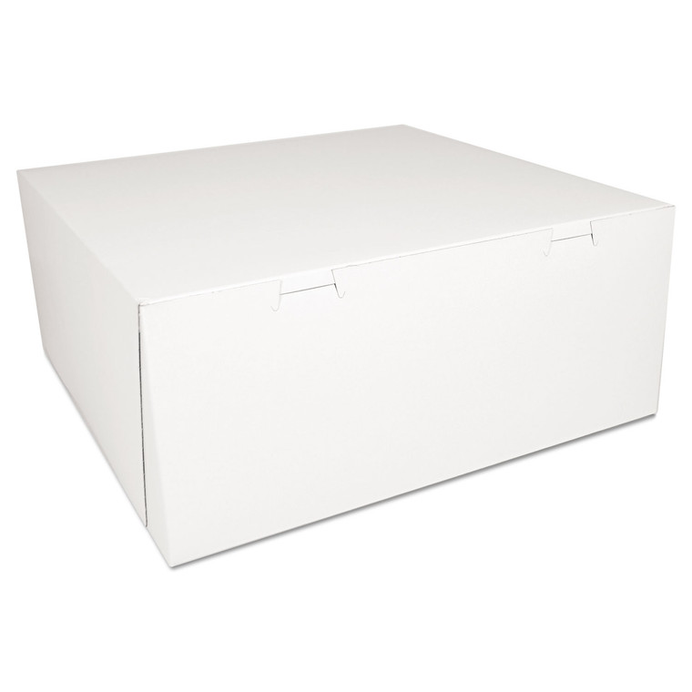 Bakery Boxes, 14 X 14 X 6, White, 50/carton - SCH0993