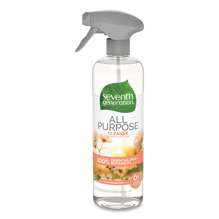 Natural All-Purpose Cleaner, Morning Meadow, 23 Oz Trigger Spray Bottle, 8/carton - SEV44714CT