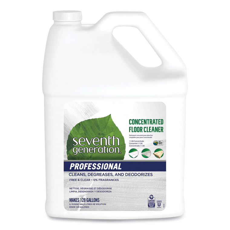 Concentrated Floor Cleaner, Free And Clear, 1 Gal Bottle - SEV44814EA