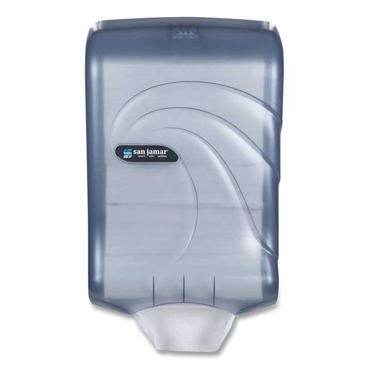 Ultrafold Multifold/c-Fold Towel Dispenser, Oceans, 11.75 X 6.25 X 18, Arctic Blue - SJMT1790TBL