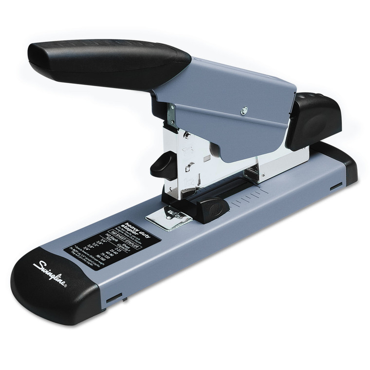 Heavy-Duty Stapler, 160-Sheet Capacity, Black/gray - SWI39005