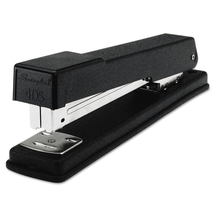 Light-Duty Full Strip Standard Stapler, 20-Sheet Capacity, Black - SWI40501