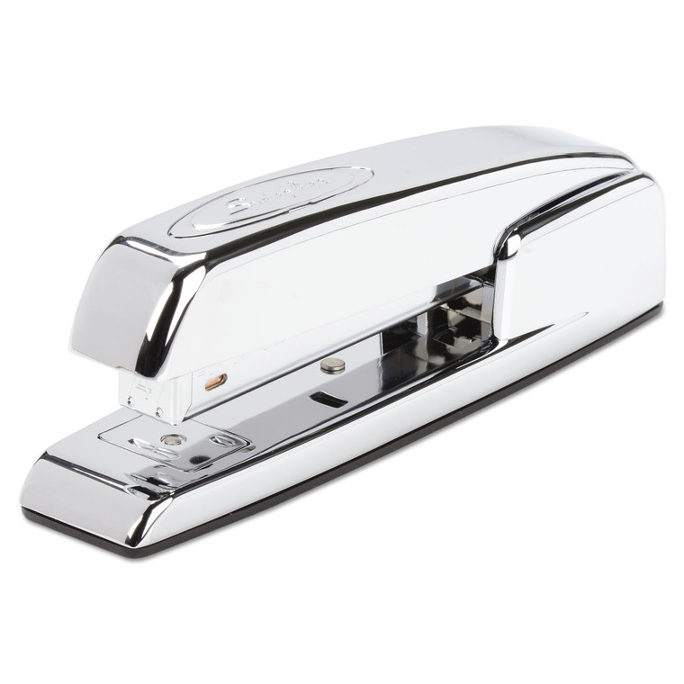 747 Business Full Strip Desk Stapler, 25-Sheet Capacity, Polished Chrome - SWI74720