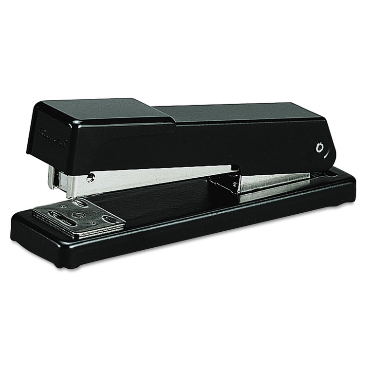 Compact Desk Stapler, 20-Sheet Capacity, Black - SWI78911