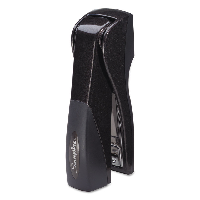 Optima Grip Compact Stapler, 25-Sheet Capacity, Graphite - SWI87815