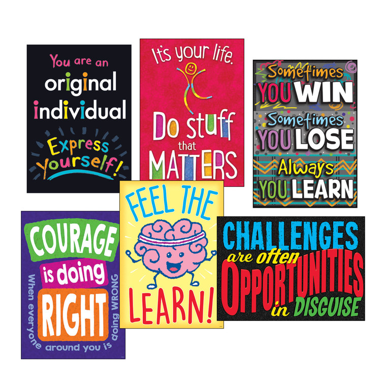 Argus Poster Combo Pack, "life Lessons", 13 3/8w X 19h - TEPTA67937