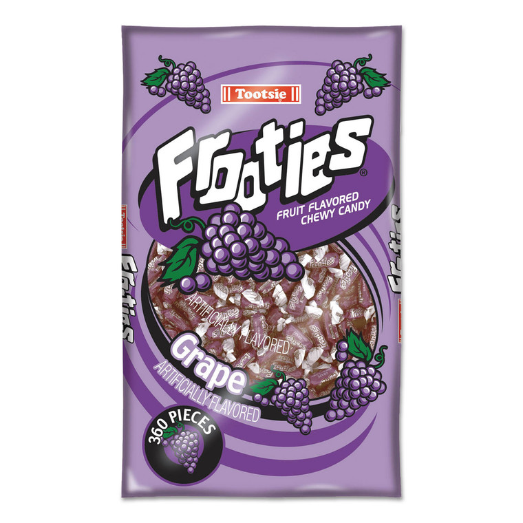 Frooties, Grape, 38.8 Oz Bag, 360 Pieces/bag - TOO7801