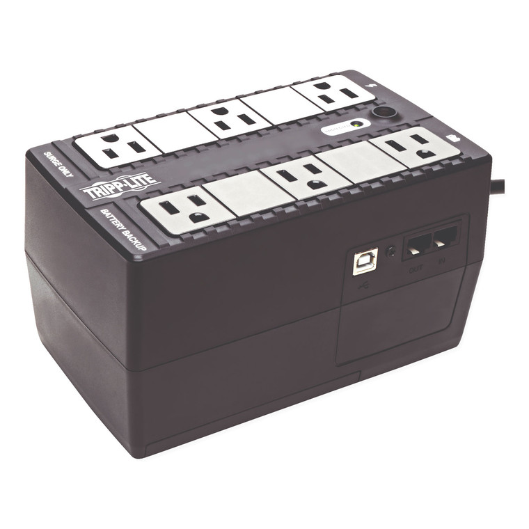 Internet Office Ultra-Compact Desktop Standby Ups, Usb, 6 Outlets, 350 Va, 380 J - TRPINTERNET350U