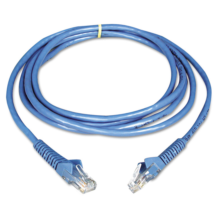 Cat6 Gigabit Snagless Molded Patch Cable, Rj45 (m/m), 14 Ft., Blue - TRPN201014BL