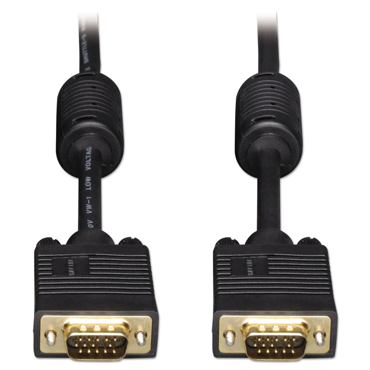 Vga Coaxial High-Resolution Monitor Cable With Rgb Coaxial (hd15 M/m), 6 Ft. - TRPP502006