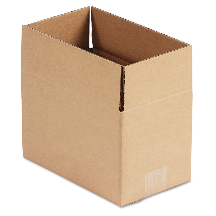 Fixed-Depth Shipping Boxes, Regular Slotted Container (rsc), 10" X 6" X 6", Brown Kraft, 25/bundle - UFS1066