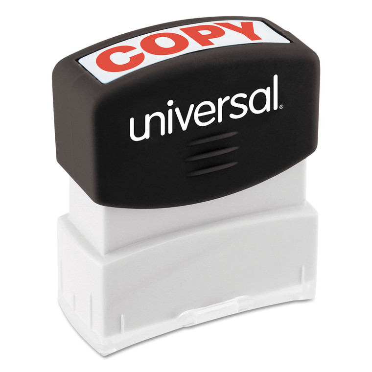 Message Stamp, Copy, Pre-Inked One-Color, Red - UNV10048