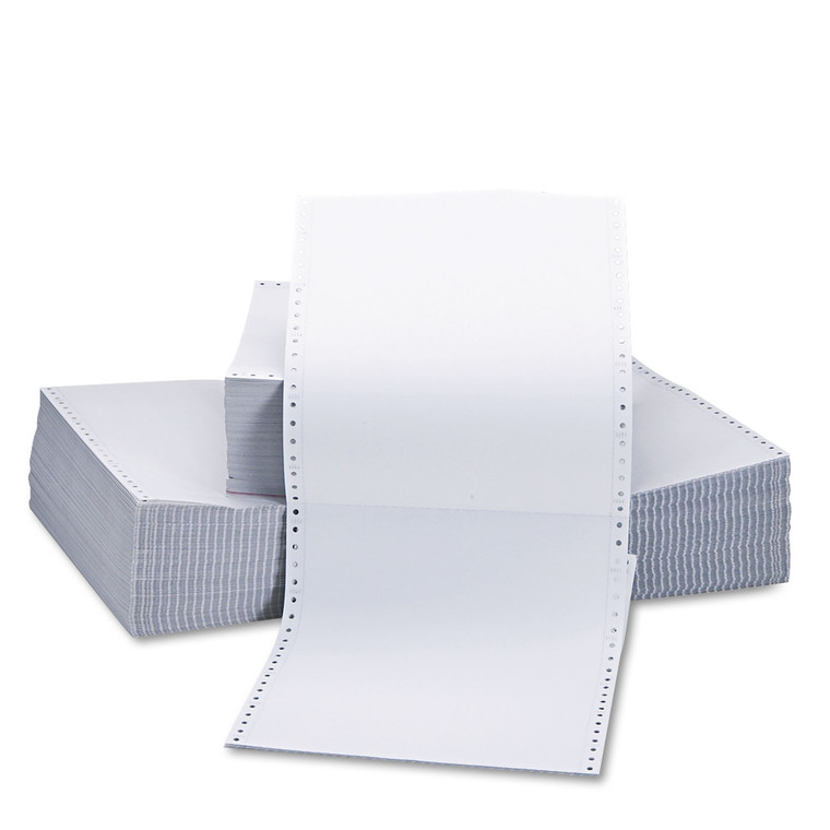 Printout Paper, 2-Part, 15lb, 9.5 X 11, White, 1,650/carton - UNV15703