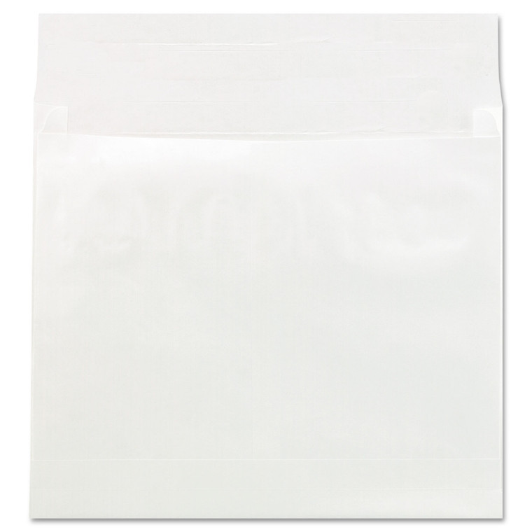 Deluxe Tyvek Expansion Envelopes, Square Flap, Self-Adhesive Closure, 12 X 16, White, 50/carton - UNV19004