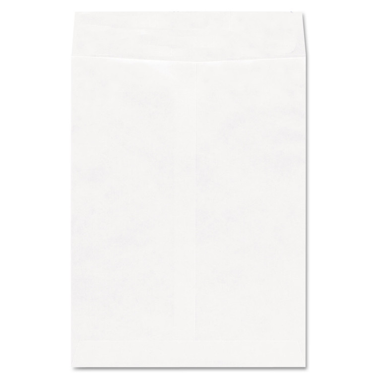 Deluxe Tyvek Envelopes, #10 1/2, Square Flap, Self-Adhesive Closure, 9 X 12, White, 100/box - UNV19006