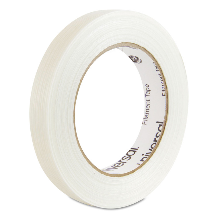 120# Utility Grade Filament Tape, 3" Core, 18 Mm X 54.8 M, Clear - UNV30018