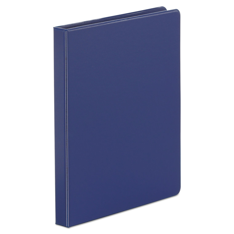 Economy Non-View Round Ring Binder, 3 Rings, 0.5" Capacity, 11 X 8.5, Royal Blue - UNV30402
