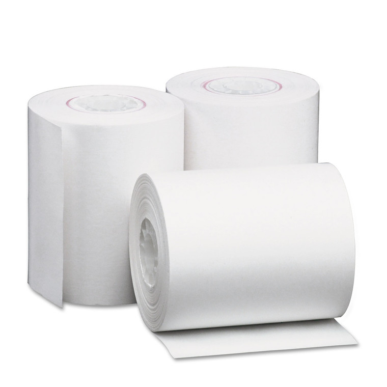 Direct Thermal Printing Paper Rolls, 2.25" X 80 Ft, White, 50/carton - UNV35760