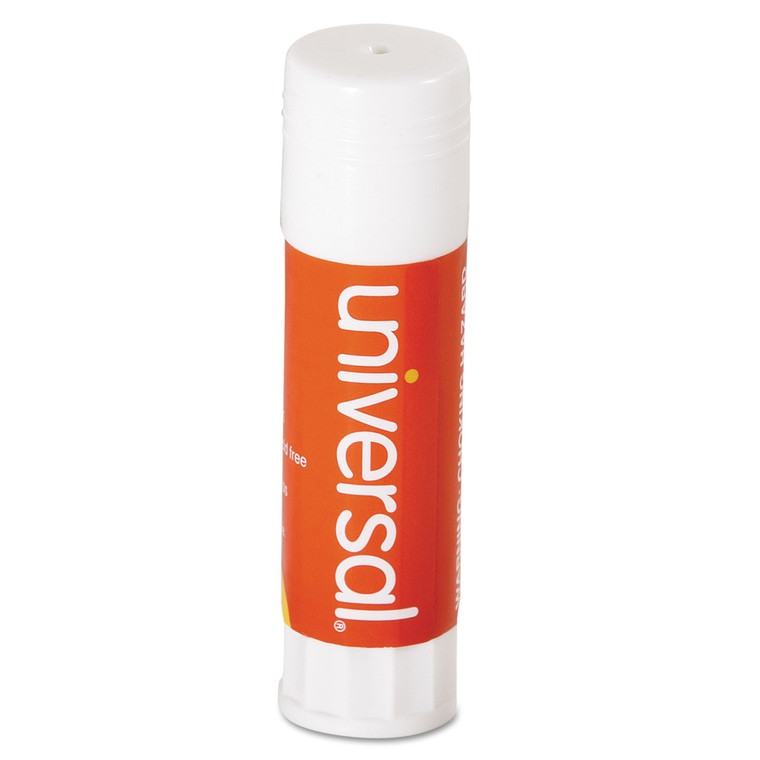 Glue Stick, 0.74 Oz, Applies And Dries Clear, 12/pack - UNV75750