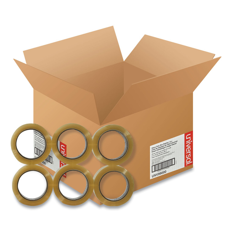 Heavy-Duty Box Sealing Tape, 3" Core, 1.88" X 54.6 Yds, Clear, 36/box - UNV99000