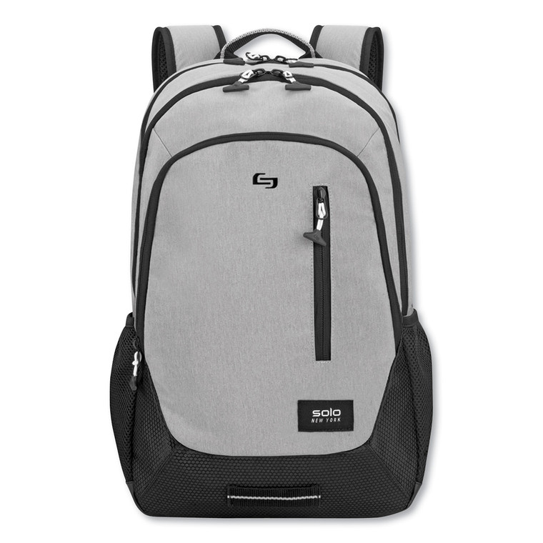 Region Backpack, For 15.6" Laptops, 13 X 5 X 19, Light Gray - USLVAR70410