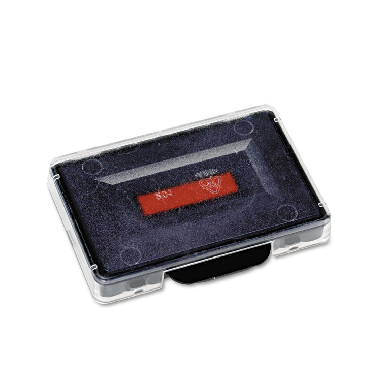 T5460 Custom Self-Inking Stamp Replacement Ink Pad, 1.38" X 2.38", Blue/red - USSP5460BR