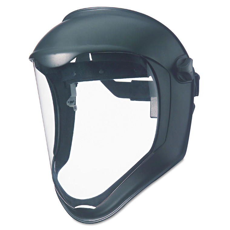 Bionic Face Shield, Matte Black Frame, Clear Lens - UVXS8500