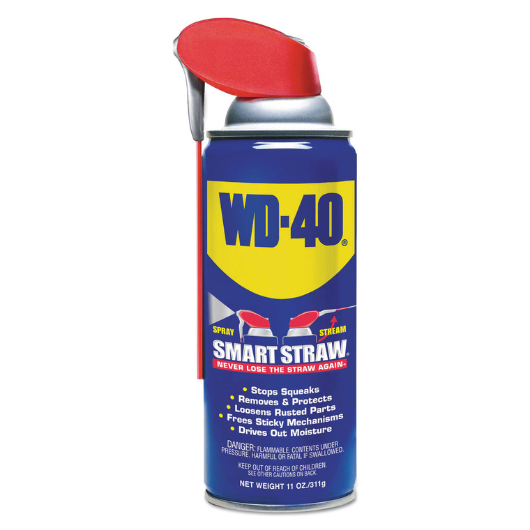 Smart Straw Spray Lubricant, 11 Oz Aerosol Can - WDF490040EA