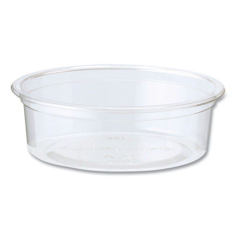 Pla Clear Cold Cups, Flat Style, 2 Oz, Clear, 2,000/carton - WORCPCS2SF