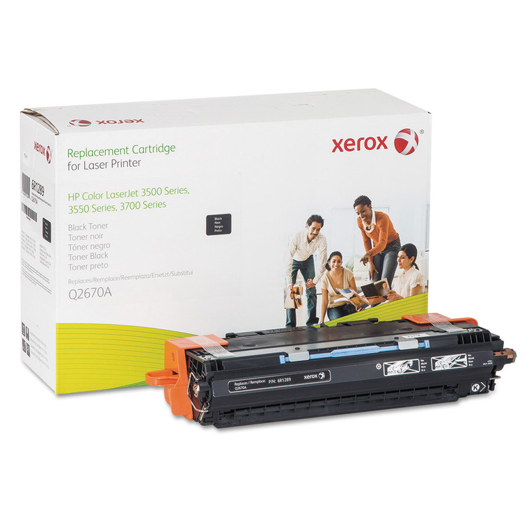 Remanufactured Black Toner, Replacement For HP 308a (q2670a), 6,000 Page-Yield - XER006R01289