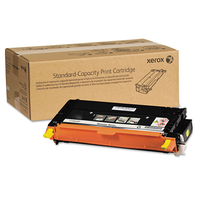 106r01390 Toner, 2,200 Page-Yield, Yellow - XER106R01390