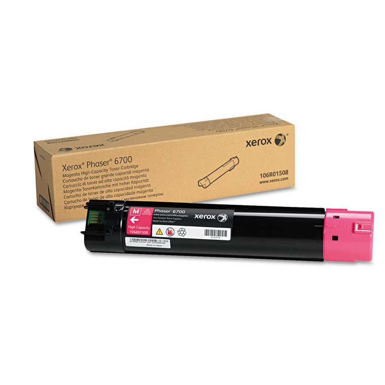 106r01508 High-Yield Toner, 12,000 Page-Yield, Magenta - XER106R01508