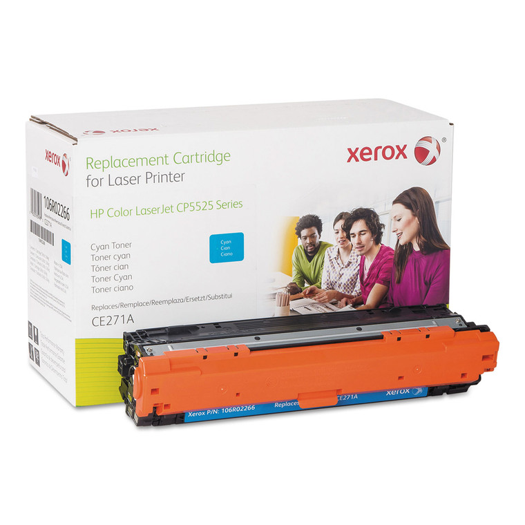 Remanufactured Cyan Toner, Replacement For HP 650a (ce271a), 15,000 Page-Yield - XER106R02266