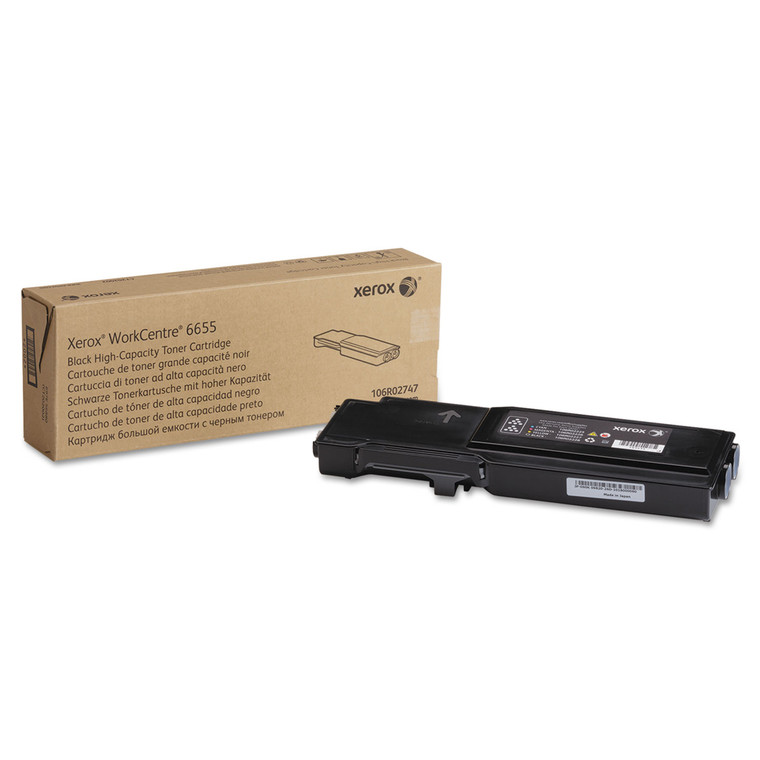 106r02747 Toner, 12,000 Page-Yield, Black - XER106R02747