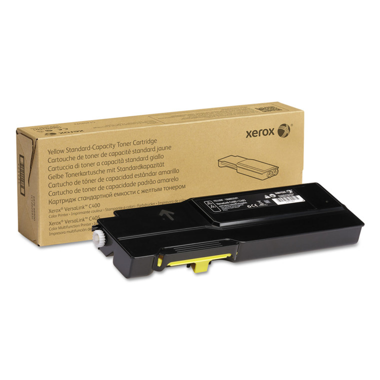 106r03501 Toner, 2,500 Page-Yield, Yellow - XER106R03501