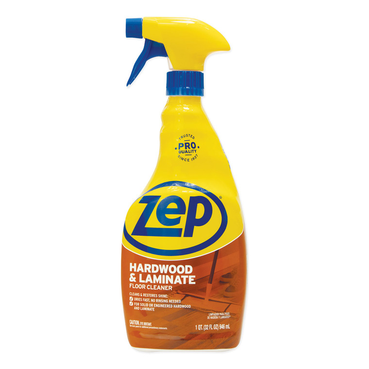 Hardwood And Laminate Cleaner, 32 Oz Spray Bottle - ZPEZUHLF32EA