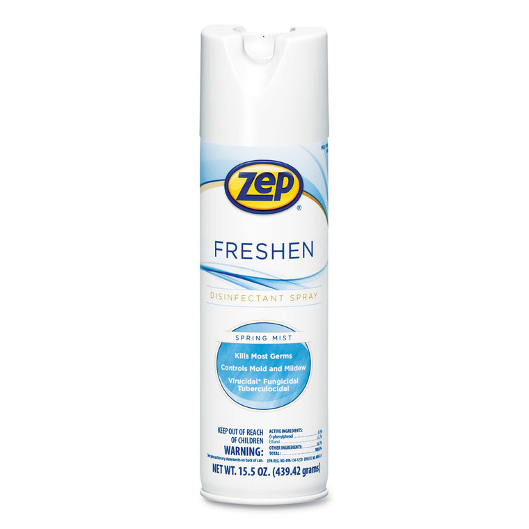 Freshen Disinfectant Spray, Spring Mist, 15.5 Oz Aerosol Spray - ZPP1050017EA