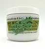 Holistic Healer's Relax body exfoliant scrub is a luxurious high end spa treatment in a jar.