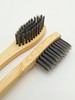 Bamboo Toothbrush  with Charcoal Bristles Organic Bamboo Toothbrush  with Charcoal Bristles Organic