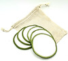 A sustainable choice to single-use cotton balls. Simply apply liquid products and easily remove makeup without waste.  After using our reusable bamboo cotton rounds place them into our 100% cotton mesh bag and wash them to use over and over.
Comes with a organic Mesh Bag For Easy Washing & Travel
✓ Free of Chemicals, Parabens & Fragrances 
✓ Eliminates Waste
You get 6 reusable pads and 1 organic mesh bag for washing A sustainable choice to single-use cotton balls. Simply apply liquid products and easily remove makeup without waste.  After using our reusable bamboo cotton rounds place them into our 100% cotton mesh bag and wash them to use over and over.
Comes with a organic Mesh Bag For Easy Washing & Travel
✓ Free of Chemicals, Parabens & Fragrances 
✓ Eliminates Waste
You get 6 reusable pads and 1 organic mesh bag for washing