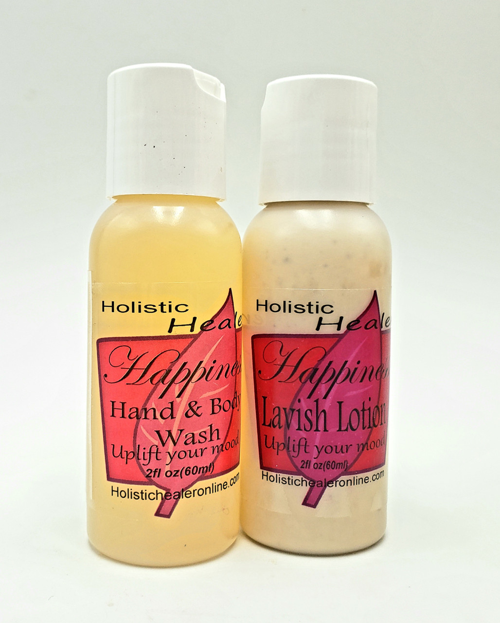 Happiness Body Wash and Lotion 2oz Gift Set