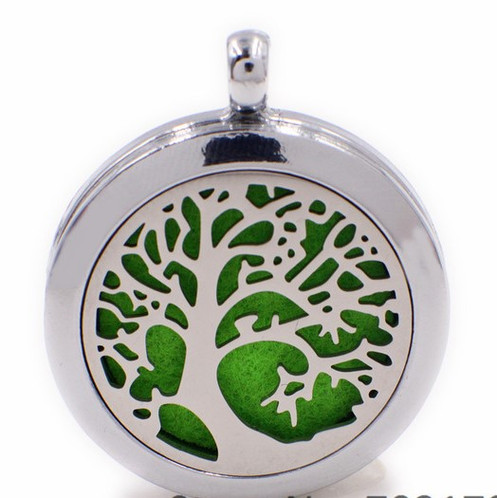 Aromatherapy Bracelet Locket Tree of Life Multi-Color