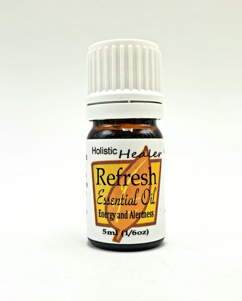 Refresh essential oil was created to help with mental alertness and boost energy Refresh essential oil was created to help with mental alertness and boost energy