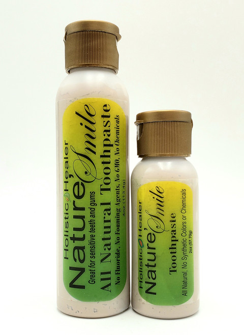 Nature's Smile Toothpaste is a natural and chemical free toothpaste that will whiten your teeth and freshen your breath without that film and nasty taste that other toothpaste leave behind. All natural and organic ingredients that give it a clean fresh taste your mouth will enjoy. Nature's Smile Toothpaste is a natural and chemical free toothpaste that will whiten your teeth and freshen your breath without that film and nasty taste that other toothpaste leave behind. All natural and organic ingredients that give it a clean fresh taste your mouth will enjoy.