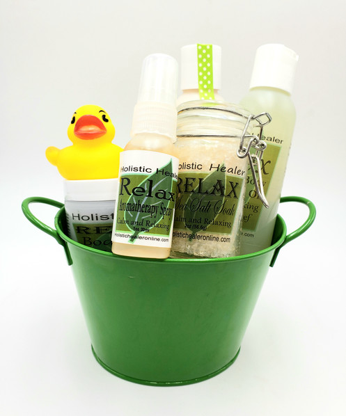 Relax Body Care Gift Basket Relax Body Care Gift Basket