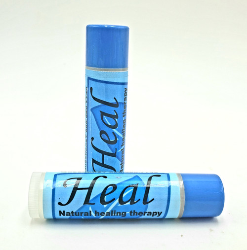 Need a lip balm for wind burn or sun blistered lips? Heal lip balm starts to heal and take the swelling, itching, and stinging out of cold sores, fever blisters, or very cracked lips, Heal lip balm therapy will be your superhero. Need a lip balm for wind burn or sun blistered lips? Heal lip balm starts to heal and take the swelling, itching, and stinging out of cold sores, fever blisters, or very cracked lips, Heal lip balm therapy will be your superhero.