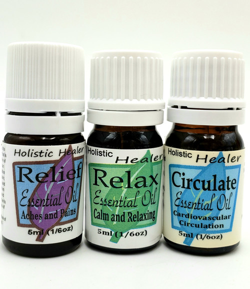 This essential oil Discomfort relief set was put together to help with inflammation, pain relief, circulation and relaxation of sore muscles, headaches, and joints. This essential oil Discomfort relief set was put together to help with inflammation, pain relief, circulation and relaxation of sore muscles, headaches, and joints.