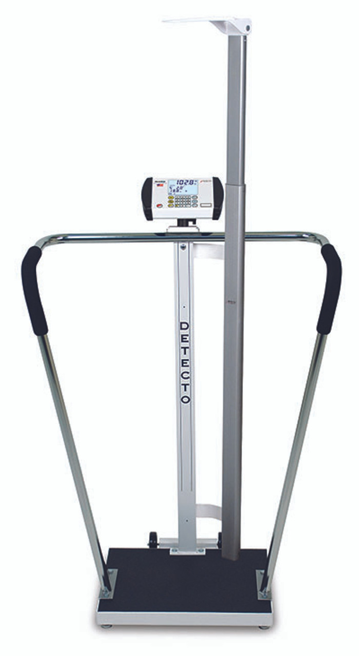 Detecto - DR550C - Stainless Steel Portable Floor Scale